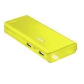 Cargador Powerbank Trust 10000mAh USB 10V/2,1A linterna Summer Yellow