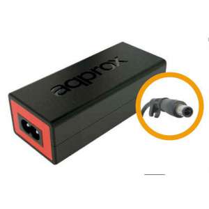 Cargador portátil Approx 90W para HP 7.4*5MM negro APPA01