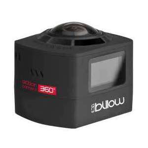 Cámara deportiva Billow XS360PROB 360 action negra
