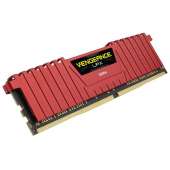 Memoria DDR4 8GB PC4-19200 2400MHz Corsair Vengeance LPX roja CMK8GX4M1A2400C16R
