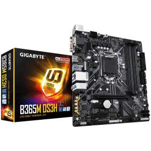 Placa base Gigabyte B365M DS3H Socket 1151-V2  4DDR4/PCIE/SATA3/USB3.1/HDMI/DVI-D/MATX