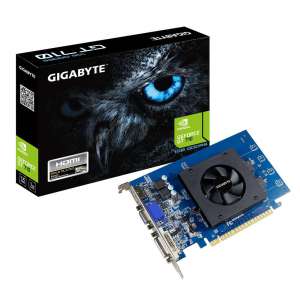 Tarjeta gráfica Gigabyte PCI-Ex Nvidia GT710 1GB DDR5 HDMI/DVI/PCI Low Profile