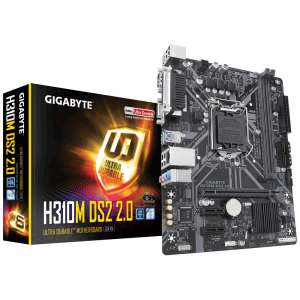 Placa base Gigabyte H310M DS2 2.0 1.0 Socket 1151-V2 2DDR4/PCIE/SATA3/USB3.1/LPT/COM/MATX