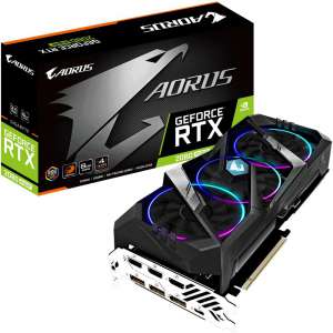 Tarjeta gráfica Gigabyte PCI-Ex Nvidia RTX2080 8GB Super Aorus GDDR6 PCIE/3HDMI/3DP RGB 3VE