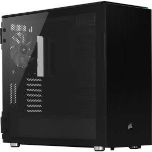 Caja ATX Corsair semitorre Carbide 678C low noise negra cristal templado