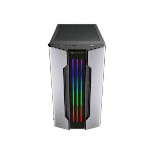 Caja Cougar Gaming Micro-ATX Mini-ITX Gemini M RGB con ventana plata