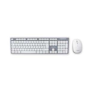 Kit Teclado + Ratón Approx Elegant inalámbrico blanco plata