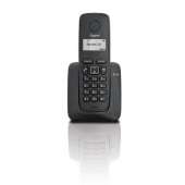 Teléfono sobremesa Gigaset inalámbrico A116 mono negro
